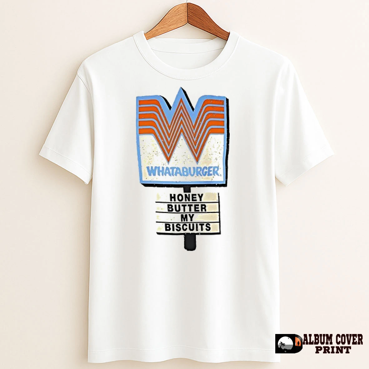Original Whataburger Honey Butter My Biscuits Logo T Shirt Sweater