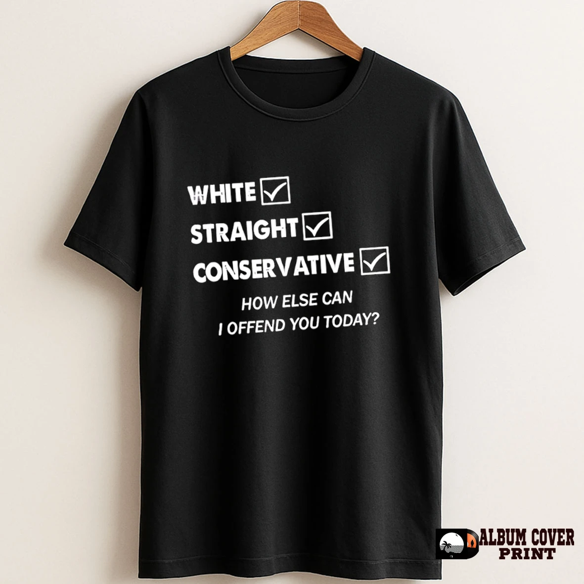 Original White Straight Conservative T Shirt Sweater