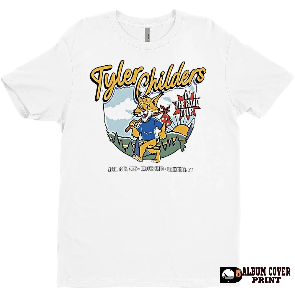 Original Wildcat Tyler Childers On The Road Tour T Shirt Sweater