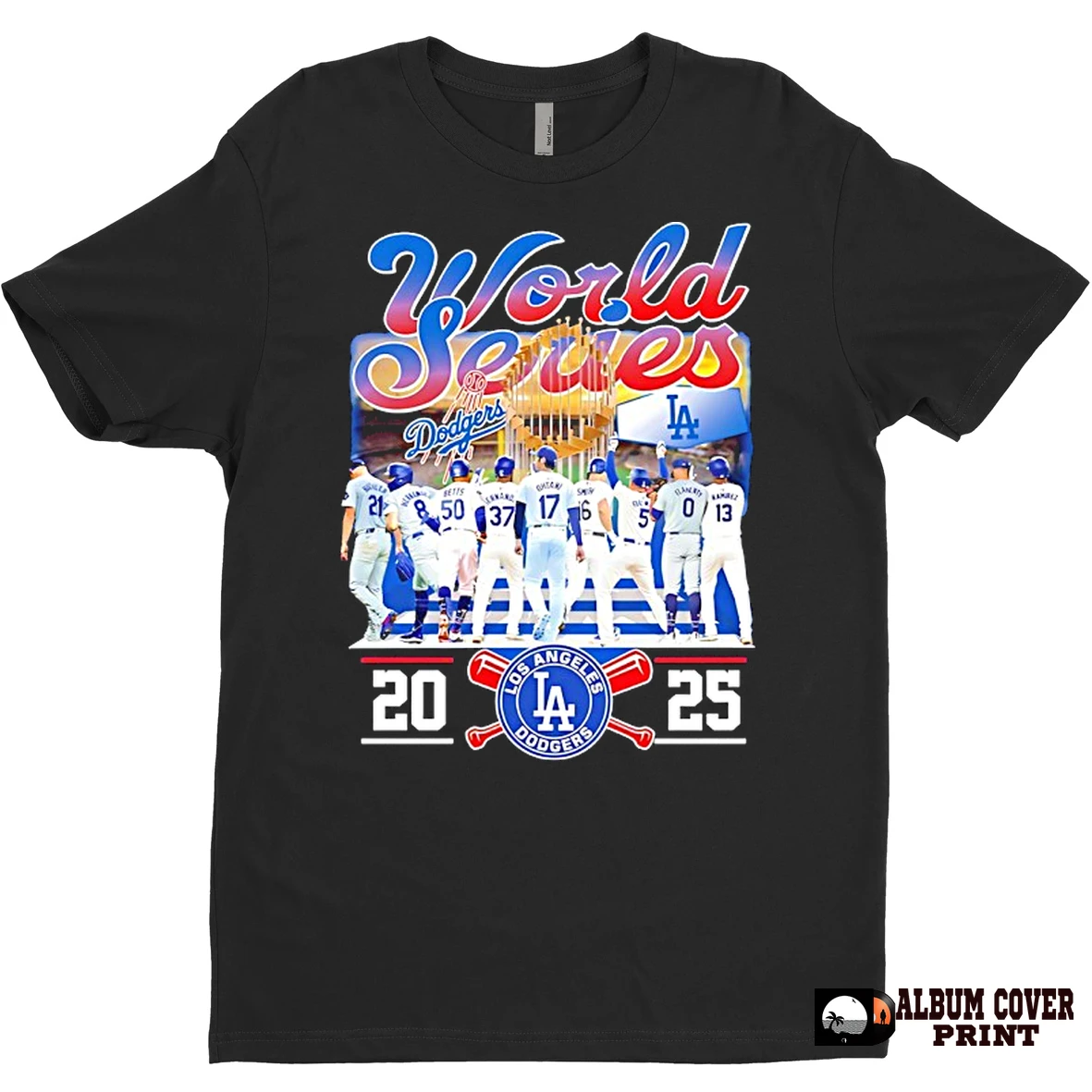 Original World Series 2025 National Champions Los Angeles Dodgers Player T Shirt Sweater