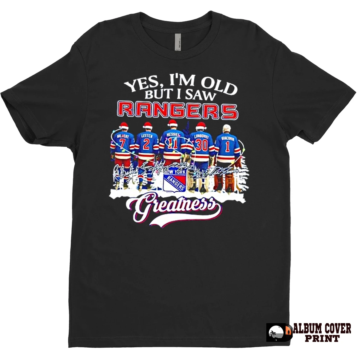 Original Yes Im Old But I Saw Greatness New York Rangers Giacomin And Legends Christmas T Shirt Sweater