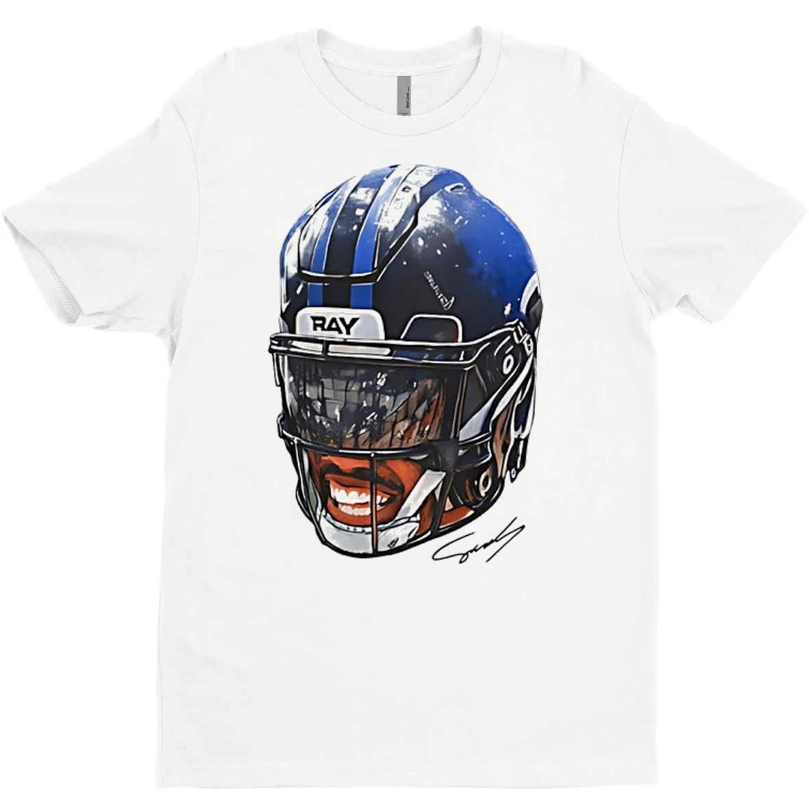 Original Zay Flowers Baltimore Ravens Big Face Helmet 2025 T Shirt Sweater