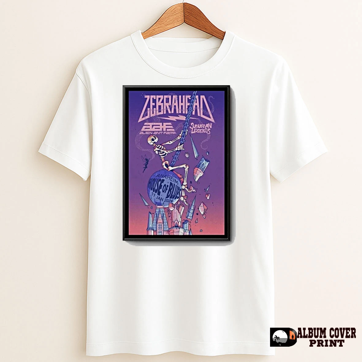 Original Zebrahead Anaheim 2026 Event T Shirt Sweater