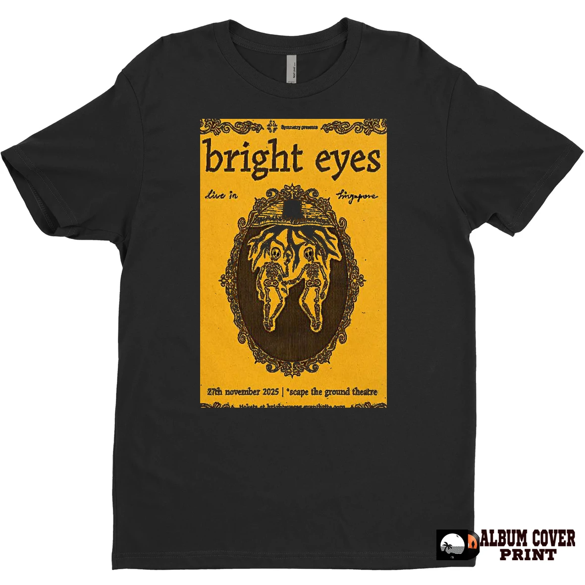 Original Bright Eyes Singapore November 27 2025 Concert T Shirt Sweater