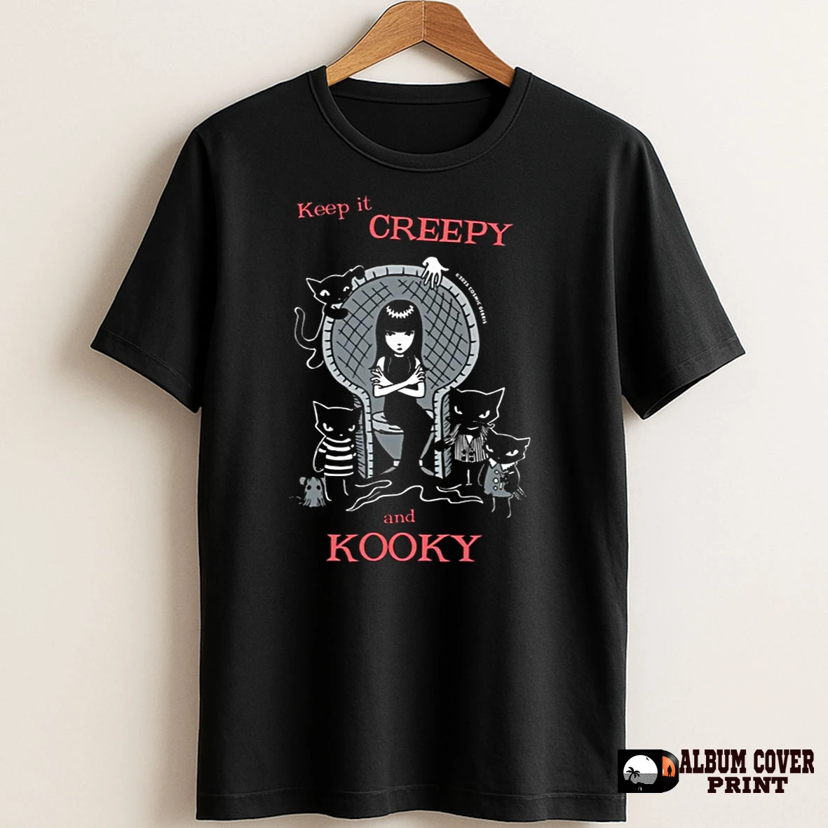 Original Emily The Strange Keep It Creepy And Kooky T Shirt Sweater