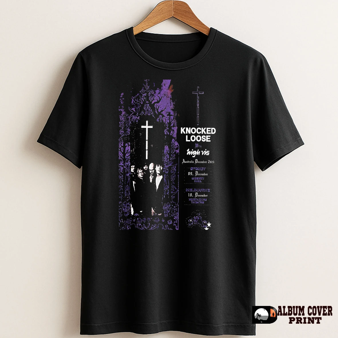 Original Knocked Loose Australia December 9 10 2025 Concert T Shirt Sweater