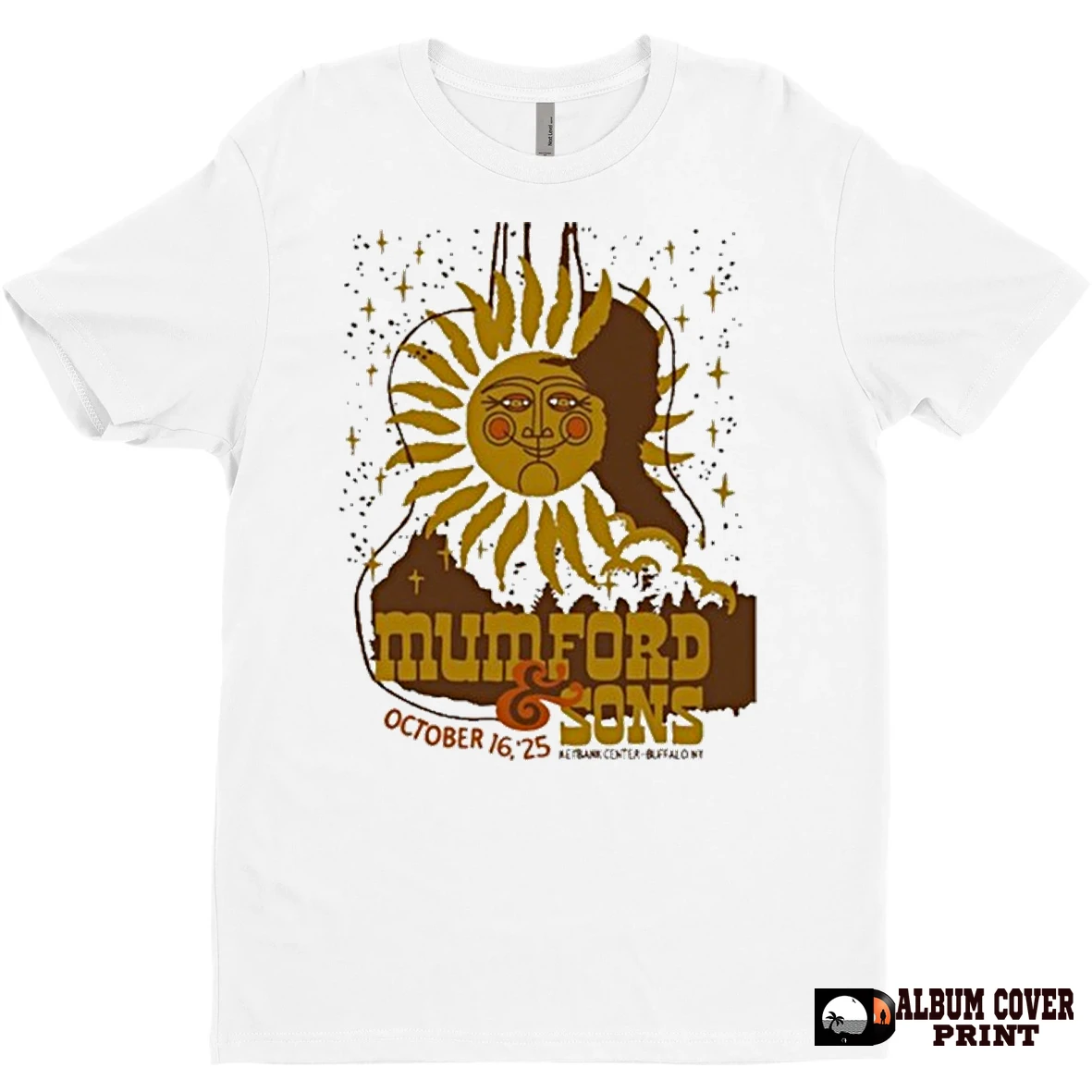 Original Mumford And Sons 2025 Buffalo Ny Guitar Sun T Shirt Sweater