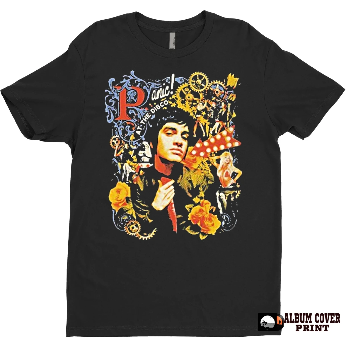 Original Panic At The Disco Collage Photo T Shirt Sweater