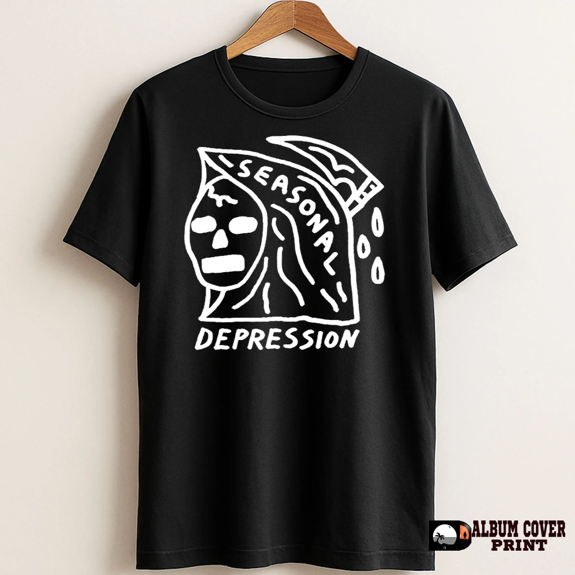 Original Seasonal Depression Grim Reaper T Shirt Sweater