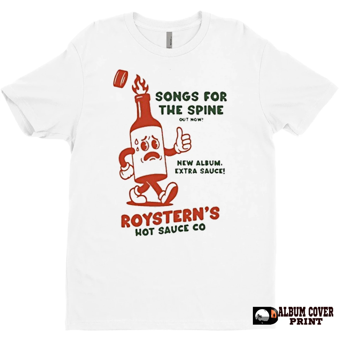 Original Song For The Spine New Album Extra Sauce Roysterns Hot Sauce Co T Shirt Sweater