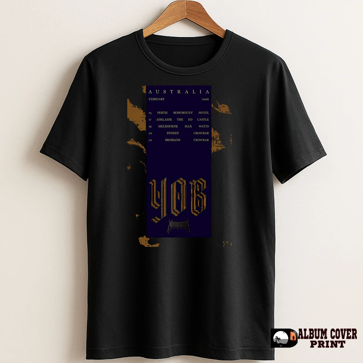 Original Yob Australia February 2026 T Shirt Sweater