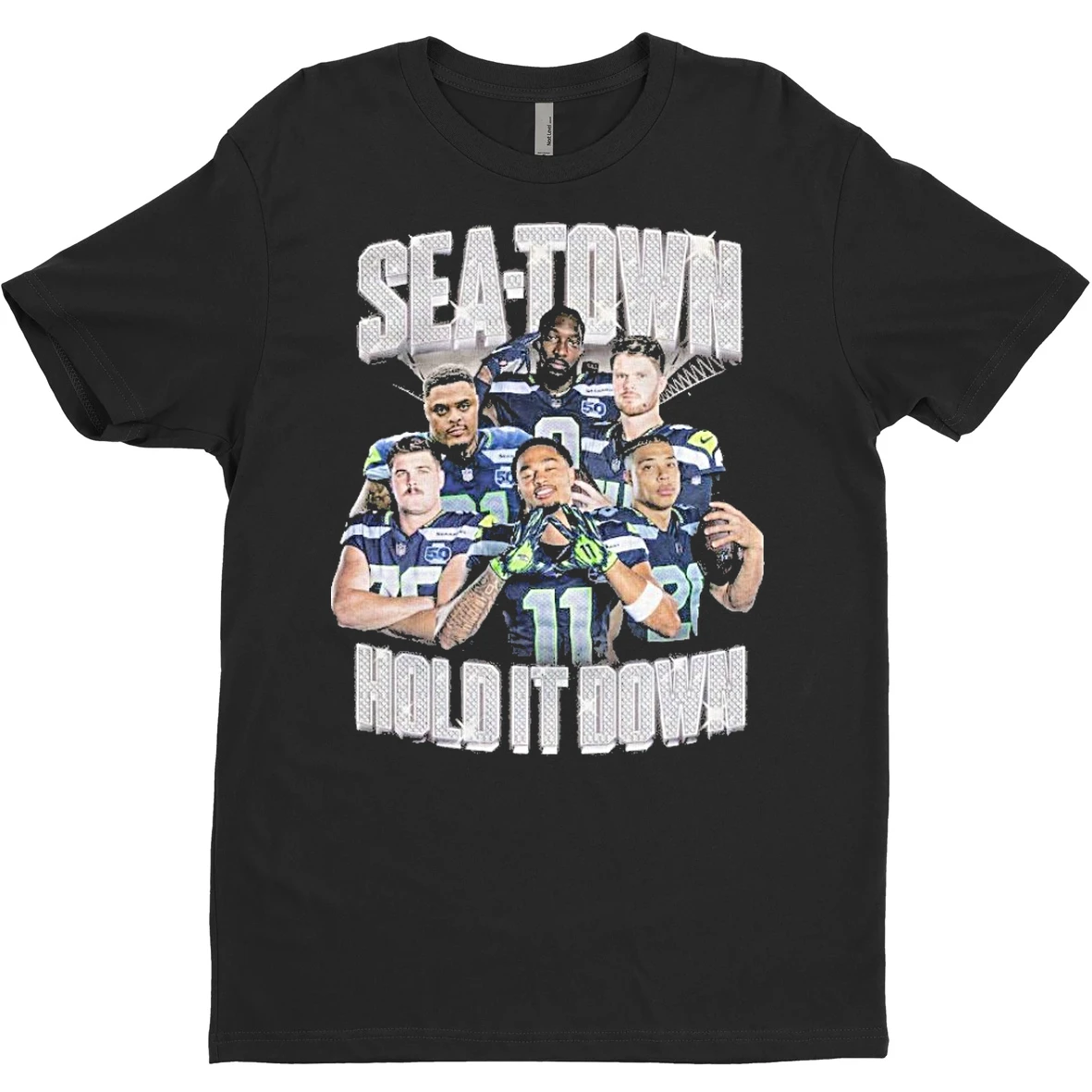 Seahawks Sea Town Hold It Down T Shirt Sweater