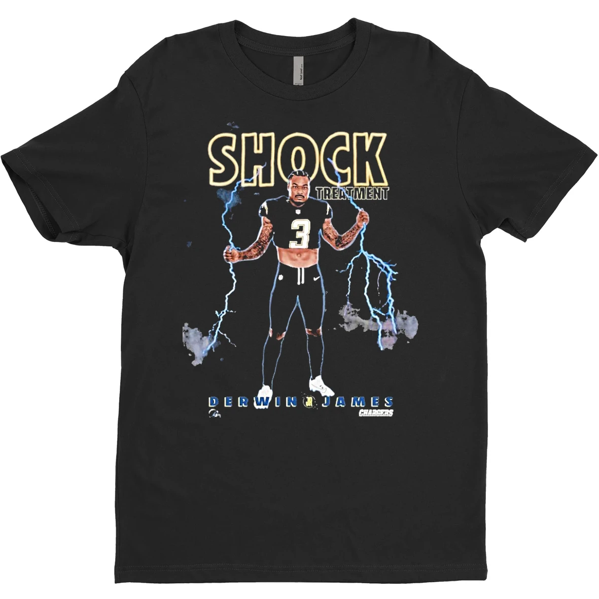 Shock Treatment Derwin James Chargers T Shirt Sweater