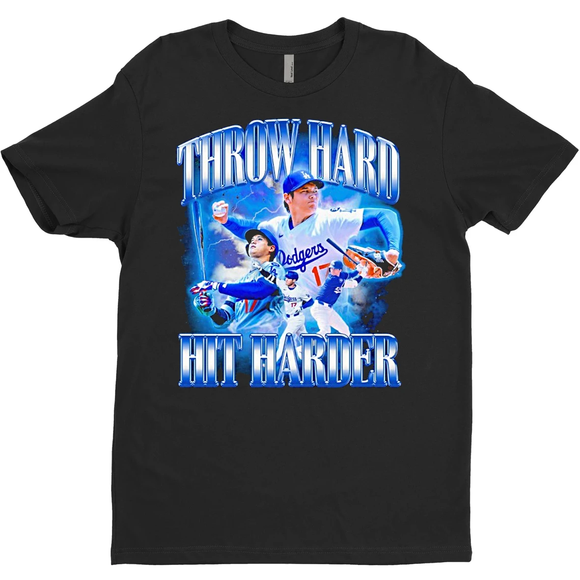 Shohei Ohtani Throw Hard Hit Harder Far T Shirt Sweater
