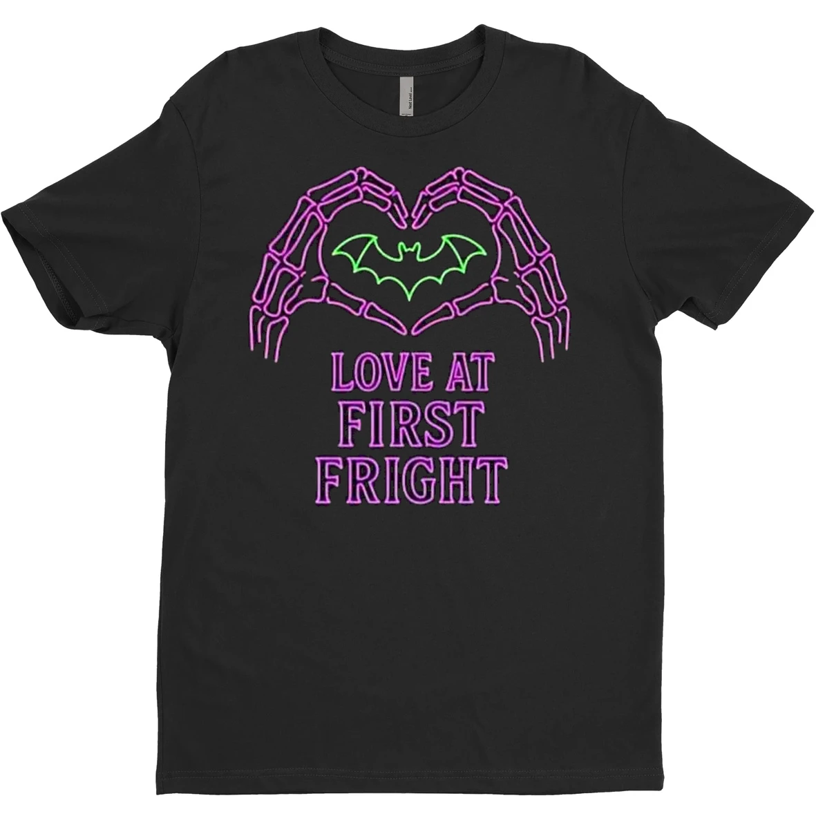 Skeleton Hand X Bat Love At First Fright Long Sleve T Shirt Sweater