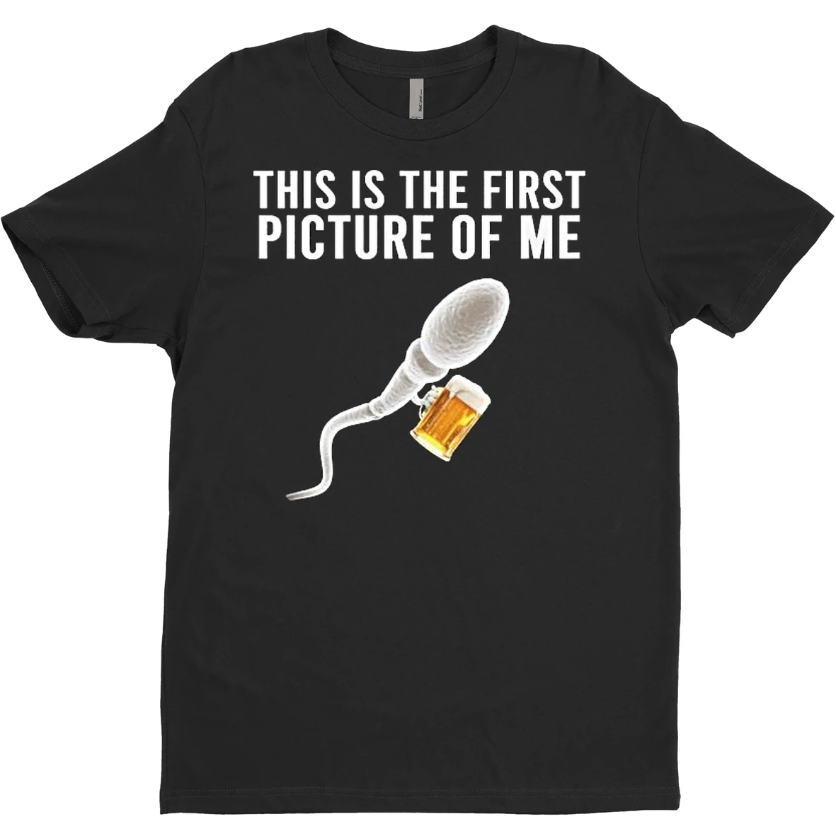 Sperm Beer This Is The First Picture Of Me Long Sleve T Shirt Sweater