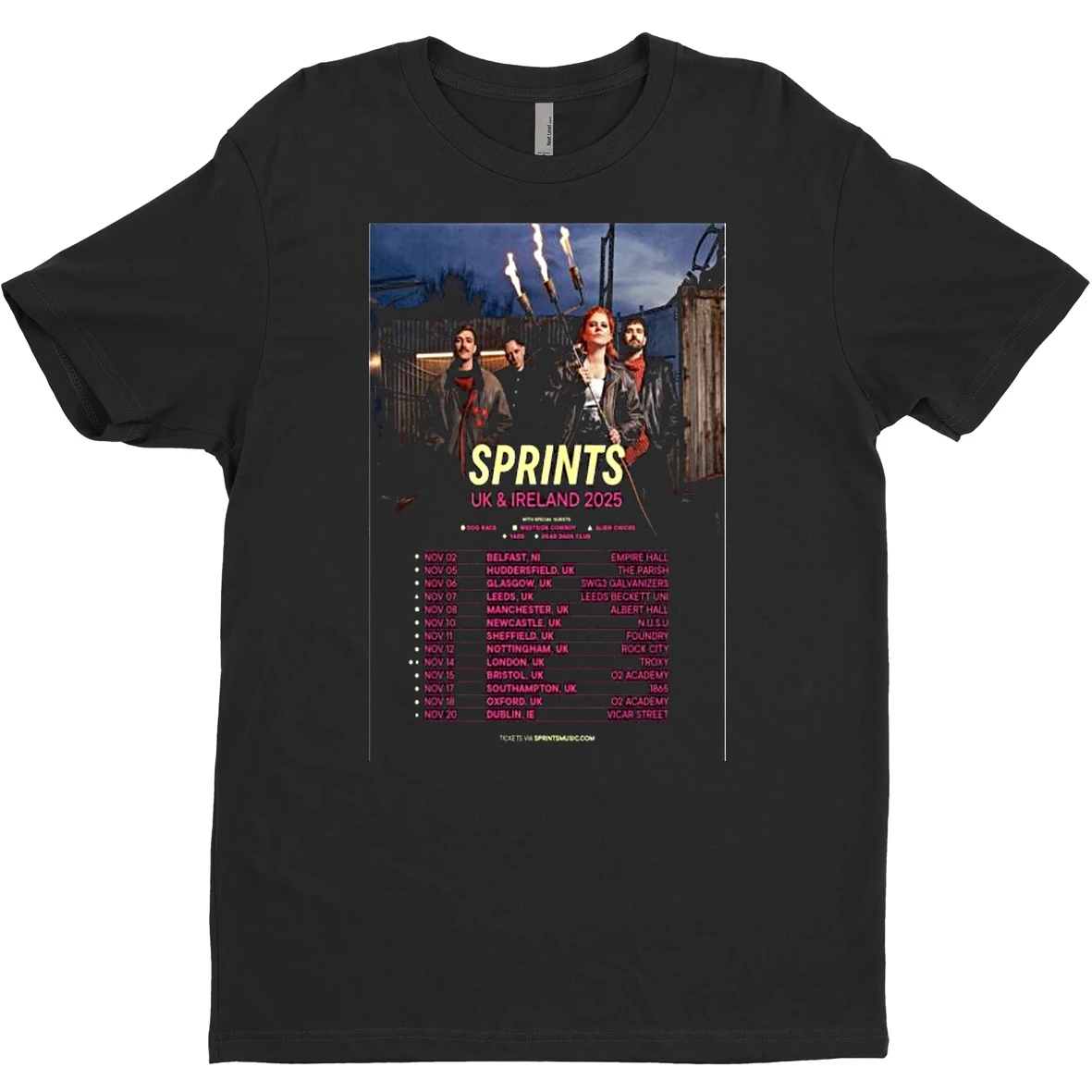 Sprints Uk Ireland 2025 Long Sleve T Shirt Sweater