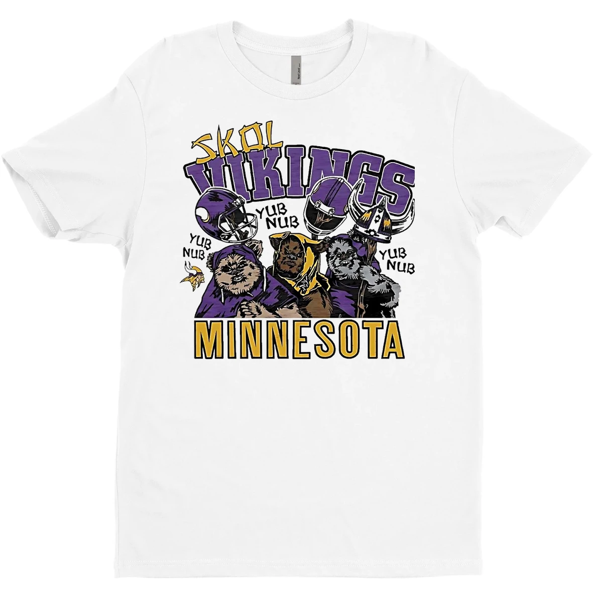 Star Wars Minnesota Vikings Skol T Shirt Sweater