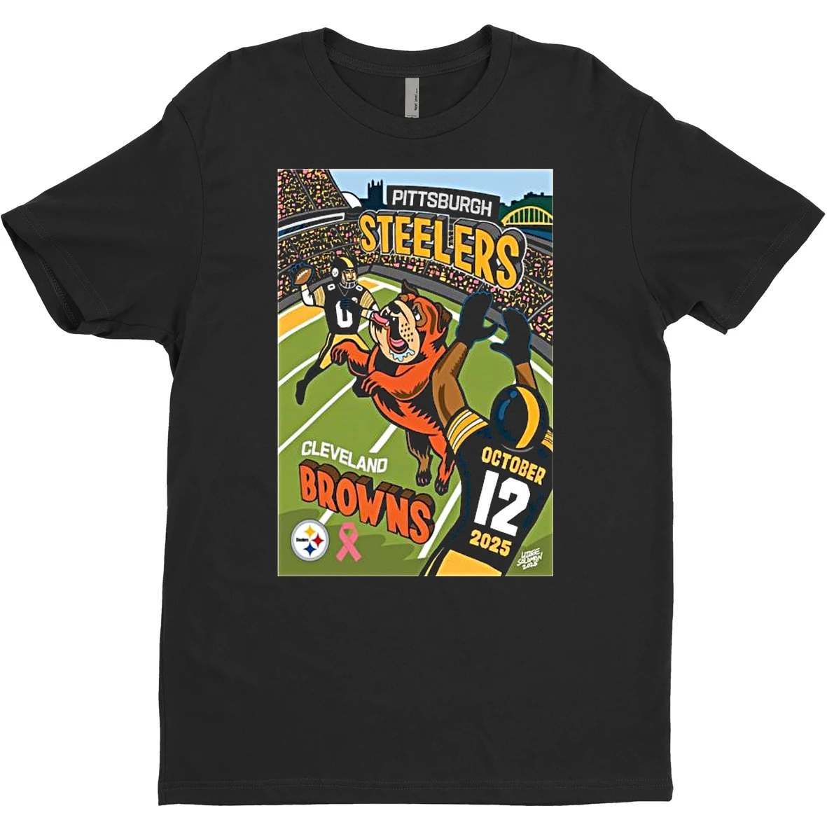 Steelers X Browns Acrisure Stadium Pittsburgh Pa October 12 2025 Long Sleve T Shirt Sweater