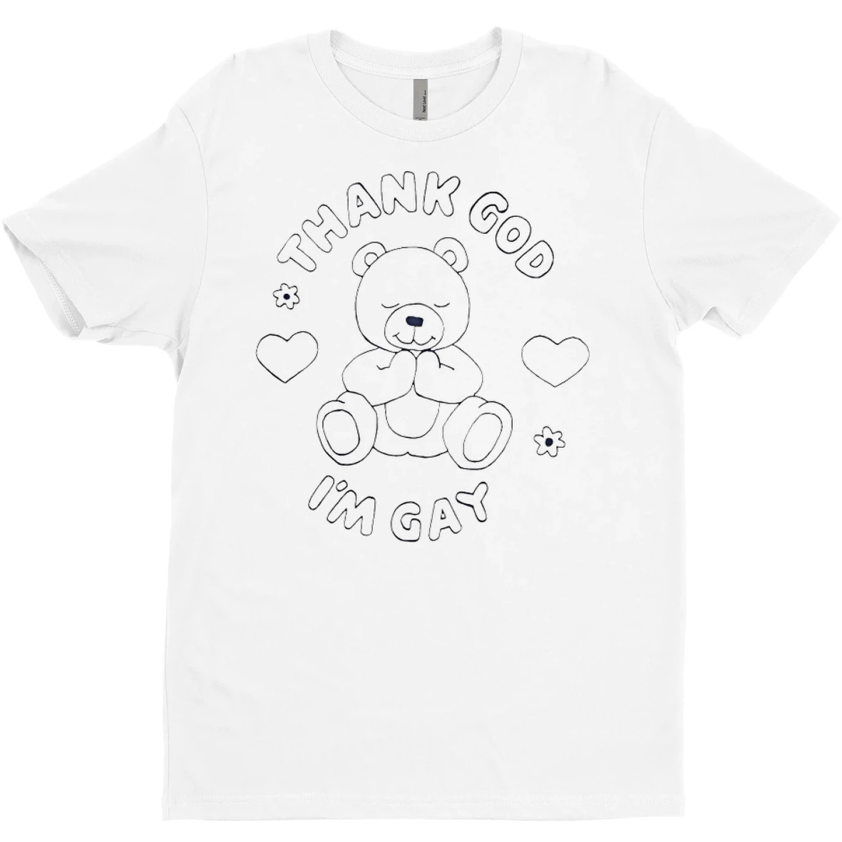 Thank God Im Gay Teddy Bear T Shirt Sweater