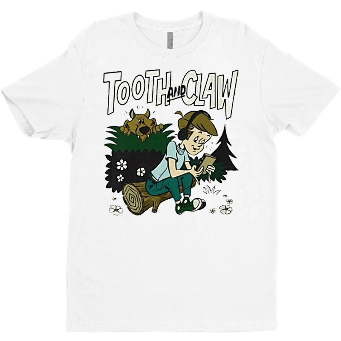 Tooth And Claw Podcast Dont Look Behind You T Shirt Sweater