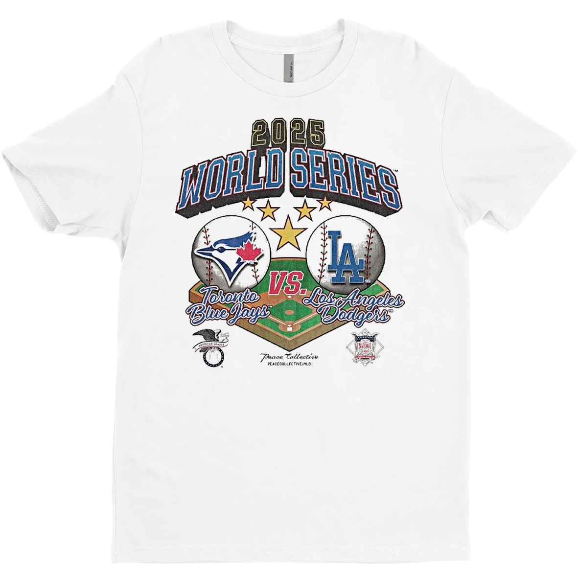 Toronto Blue Jays Vs Los Angeles Dodgers World Series 2025 Mlb T Shirt Sweater