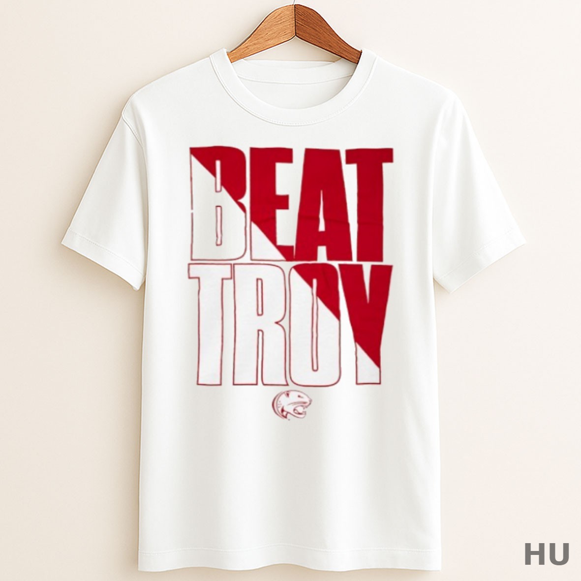 Trending Beat Troy South Alabama Jaguars Logo Sweater Tee
