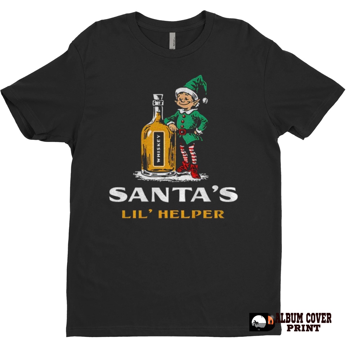 Trendy Santas Lil Helper Merry Christmas Sweater Tee