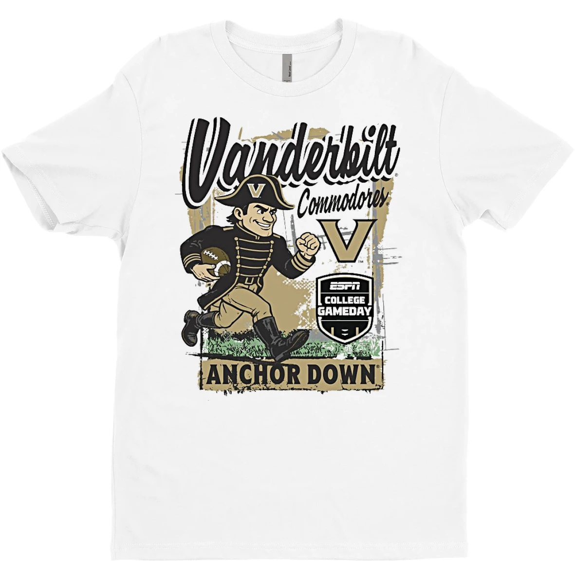 Vanderbilt Commodores 2025 College Gameday Anchor Down T Shirt Sweater