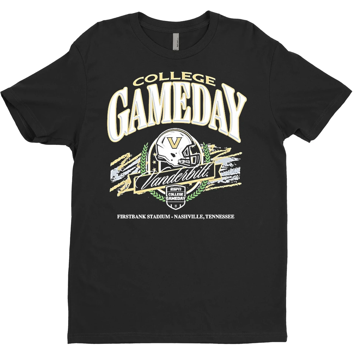 Vanderbilt Commodores 2025 College Gameday Helmet T Shirt Sweater