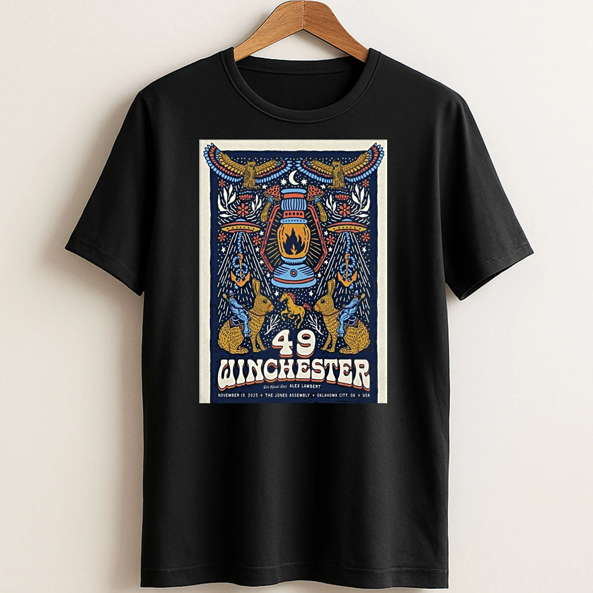 Original 49 Winchester Nov 19 2025 The Jones Assembly Oklahoma City Ok T Shirt Sweater