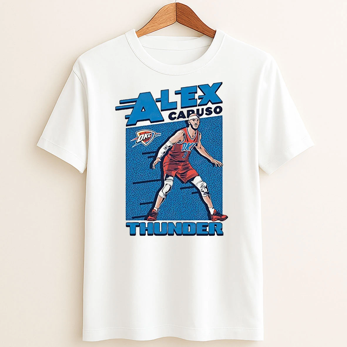 Original Alex Caruso Action Oklahoma City Thunder T Shirt Sweater