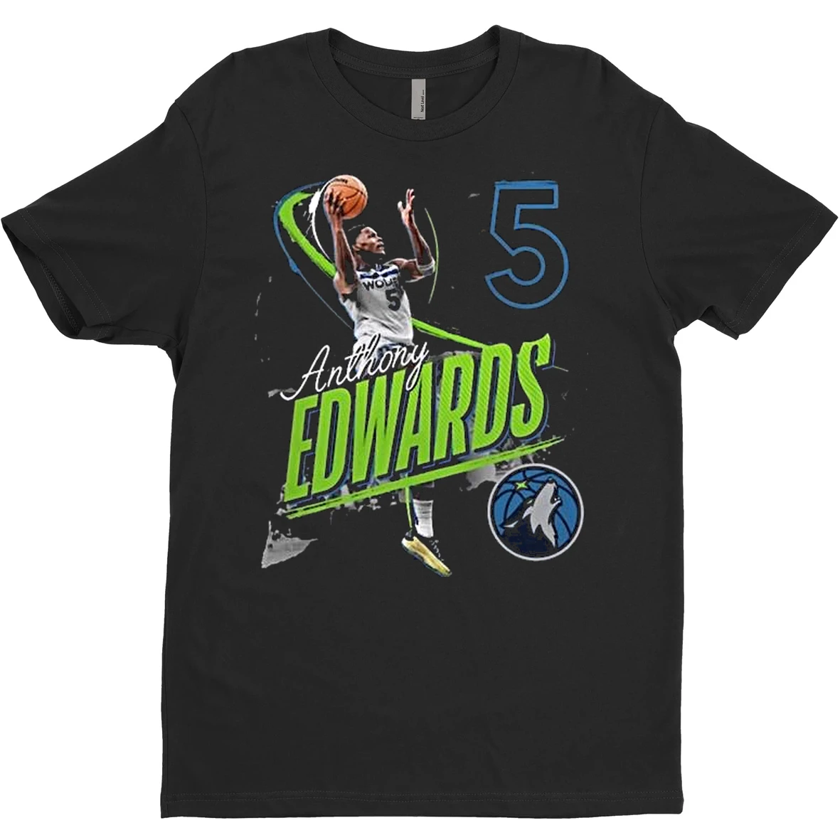 Original Anthony Edwards Minnesota Timberwolves Legacy T Shirt Sweater