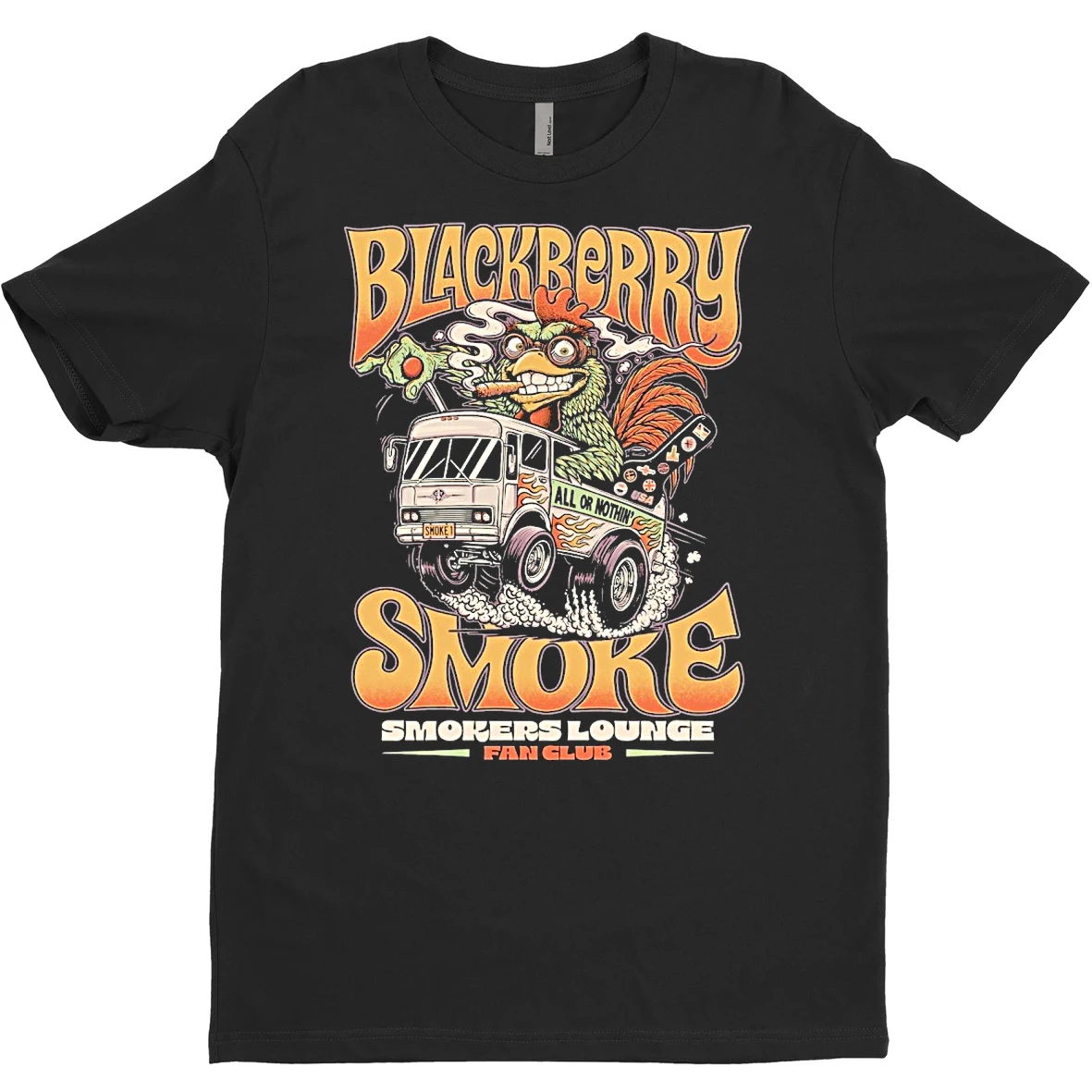 Original Blackberry Smoke Smokers Lounge Fan Club T Shirt Sweater
