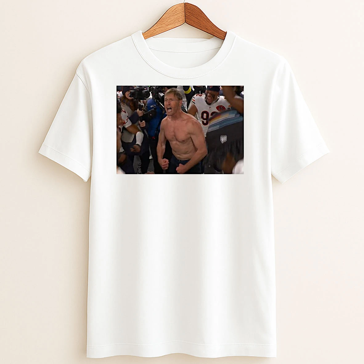 Original Chicago Bears Coach Ben Johnson Shows Off 2025 T Shirt Sweater