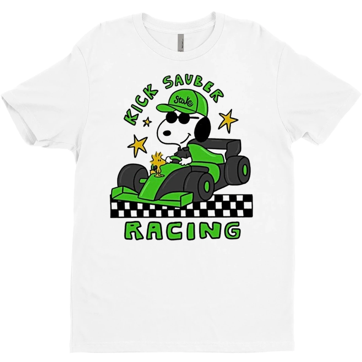 Original F1 Snoopy Kick Sauber Racing T Shirt Sweater