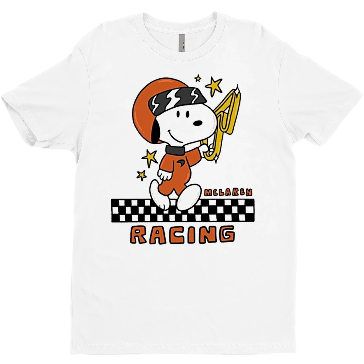 Original F1 Snoopy Mclaren Racing T Shirt Sweater