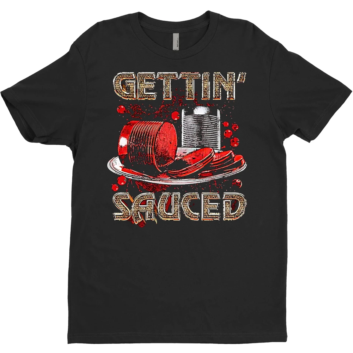 Original Gettin Sauced Thanksgiving T Shirt Sweater