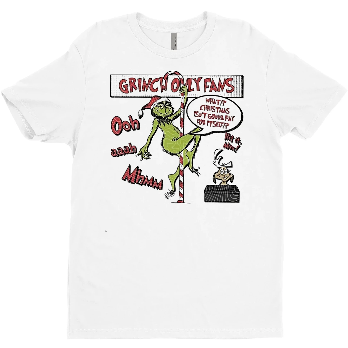 Original Grinch Only Fans What Christmas Isnt Gonna Pay Itself T Shirt Sweater
