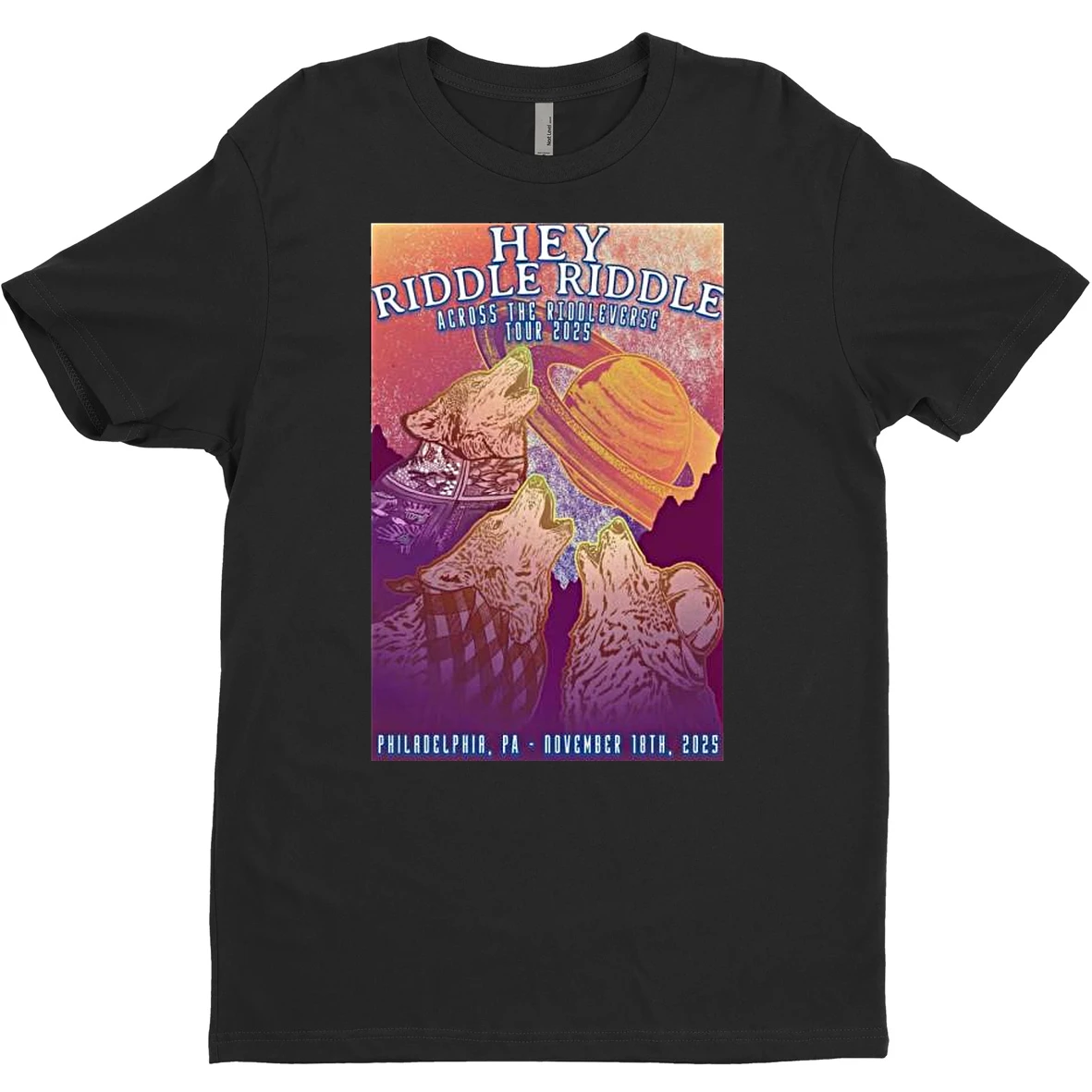 Original Hey Riddle Riddle City Winery Philadelphia Nov 18 2025 T Shirt Sweater