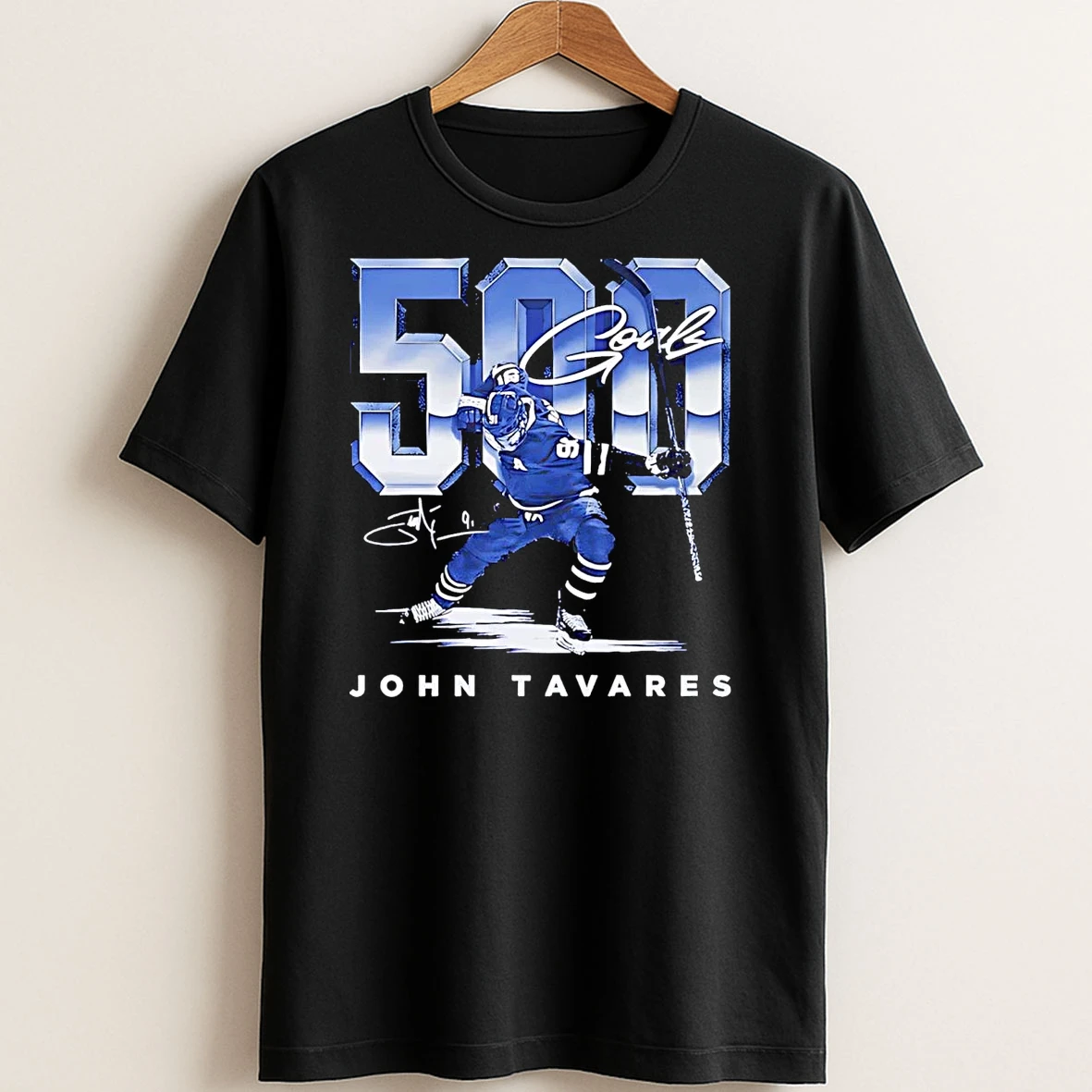 Original John Tavares 500 Goals Toronto Maple Leafs T Shirt Sweater
