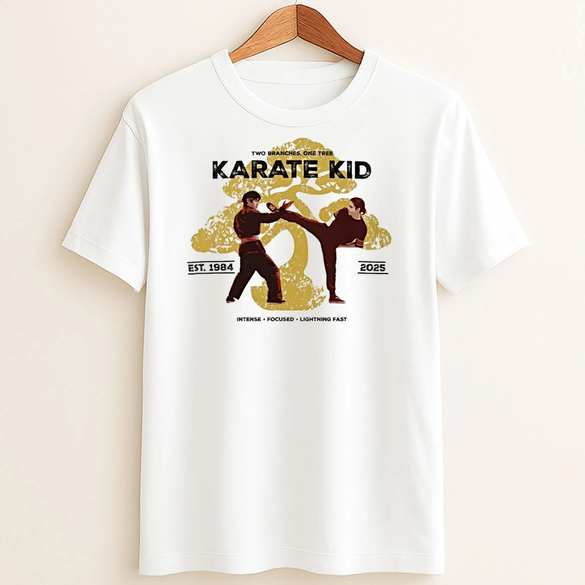 Original Karate Kid Legends Two Branches One Tree T Shirt Sweater