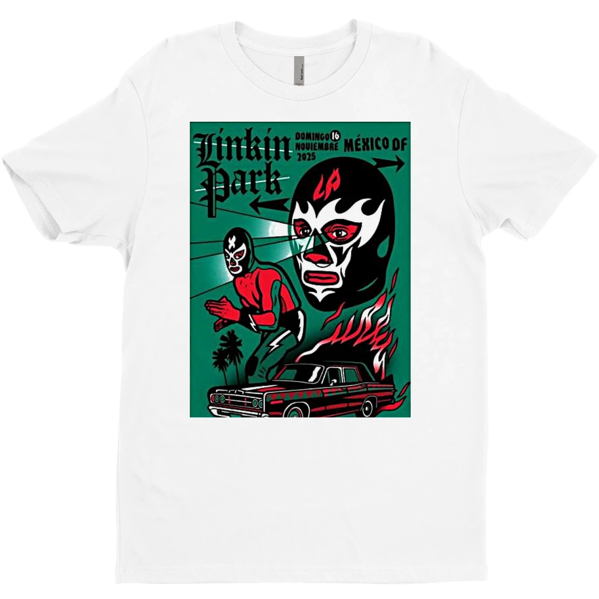 Original Linkin Park Mexico City 11 16 2025 T Shirt Sweater