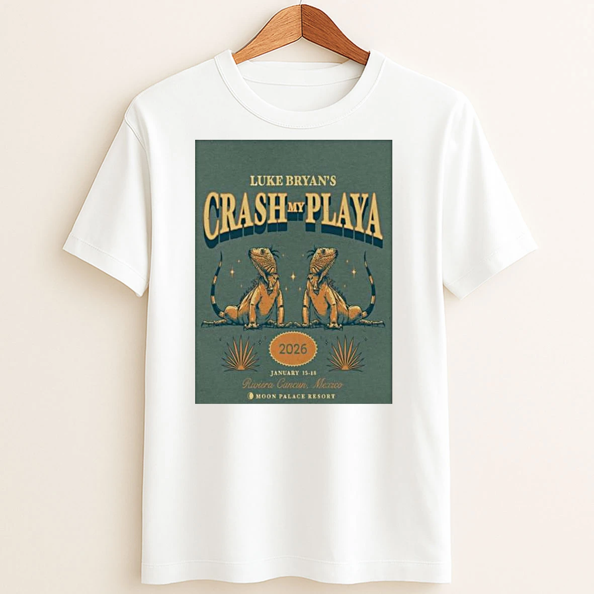 Original Luke Bryan Riviera Cancun Mx Jan 15 18 2026 T Shirt Sweater