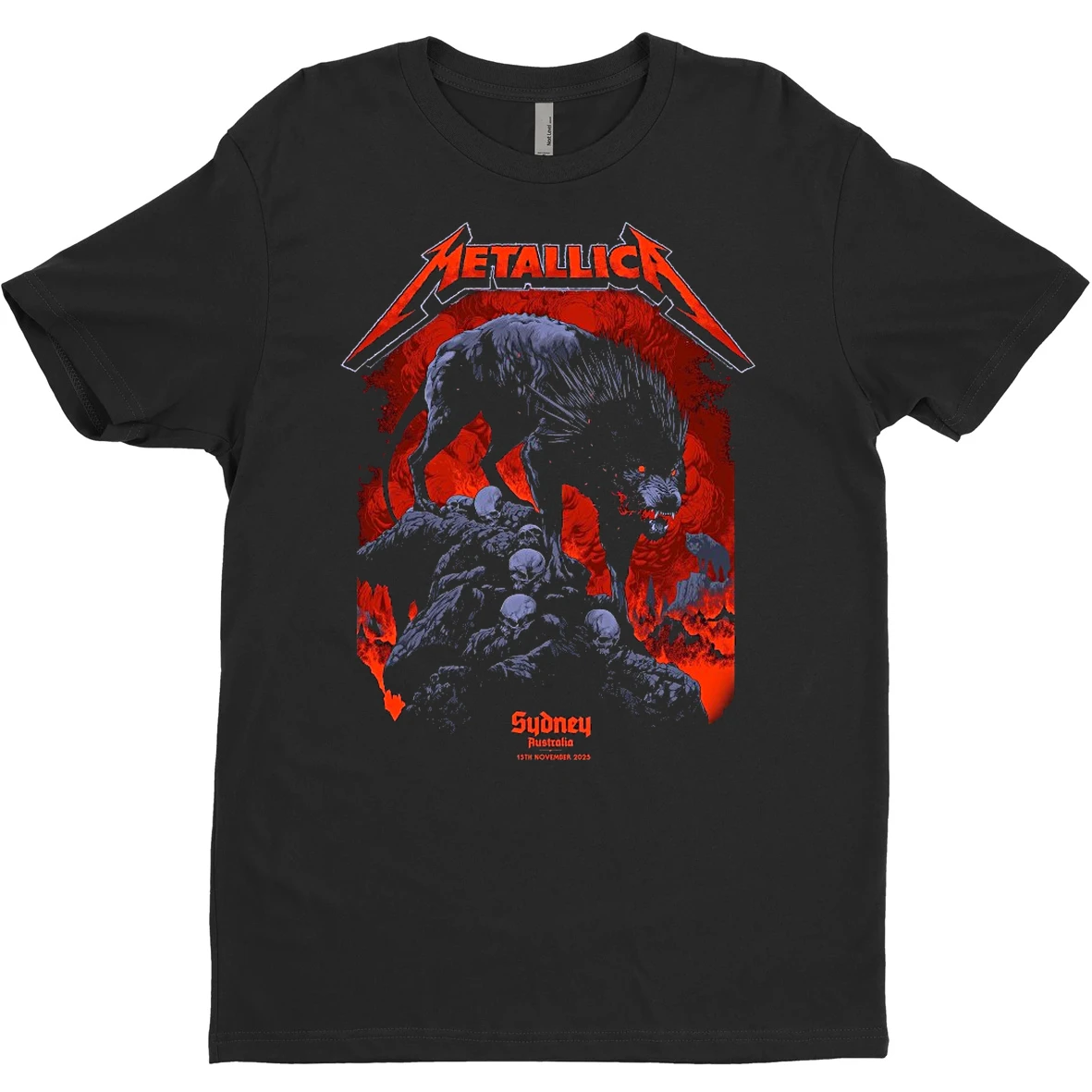 Original Metallica M72 Sydney Pop Up Shop By Art Ken Taylor T Shirt Sweater
