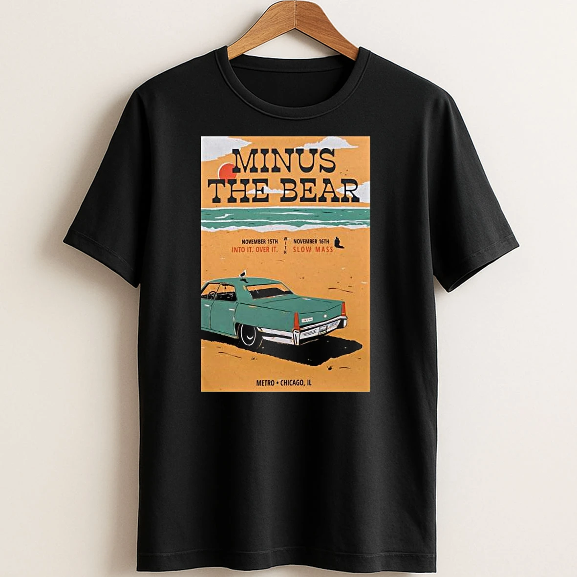Original Minus The Bear November 15 16 2025 Chicago Il T Shirt Sweater