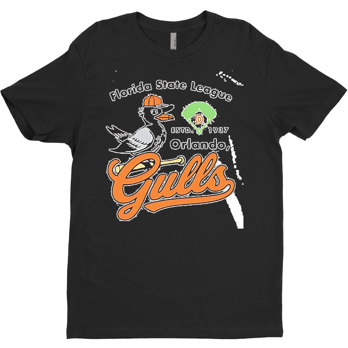 Original Orlando Gulls Est 1937 Florida State League T Shirt Sweater