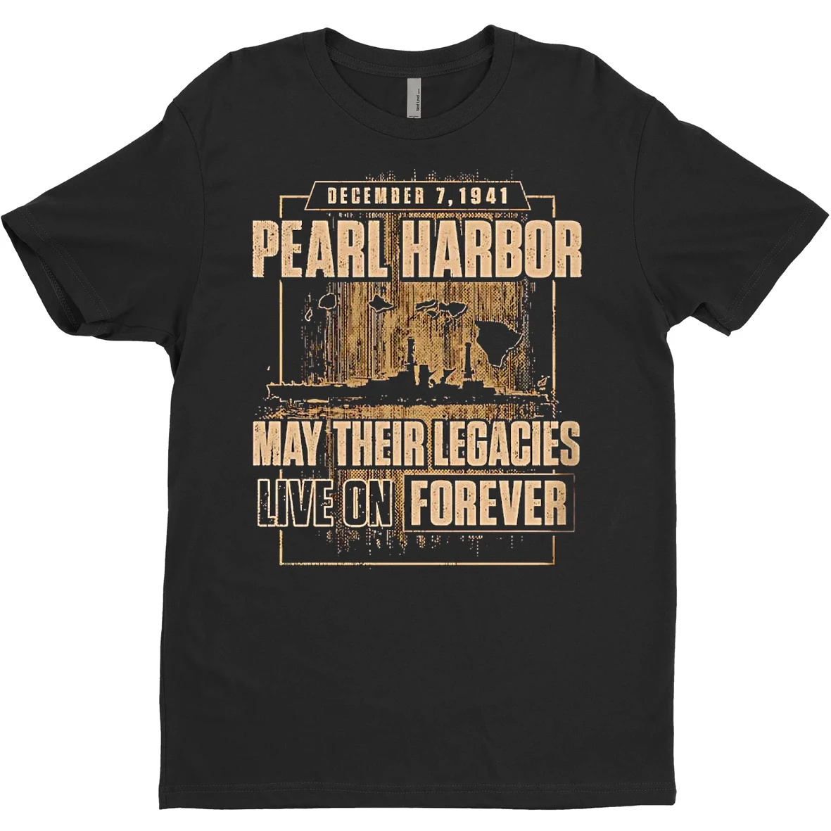 Original Pearl Harbor May Their Legacies Live On Forever T Shirt Sweater