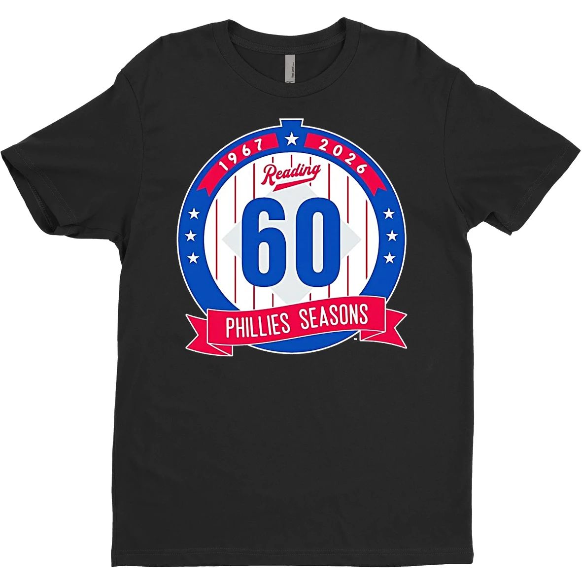 Original Reading Fightin Phils 60th Anniversary 1967 2026 T Shirt Sweater
