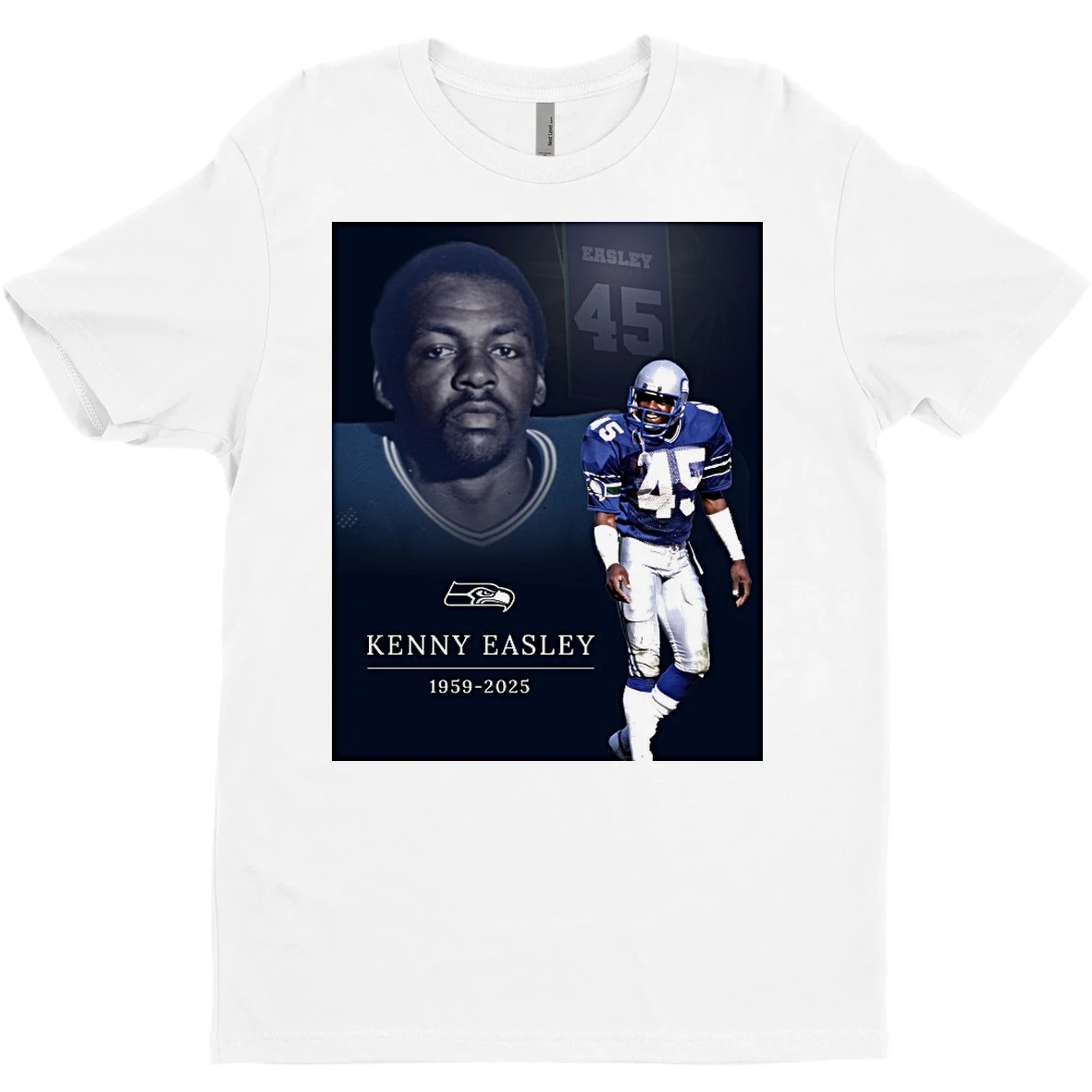 Original Rest In Peace To A True Legend Kenny Easley 1959 2025 Seattle Seahawks T Shirt Sweater